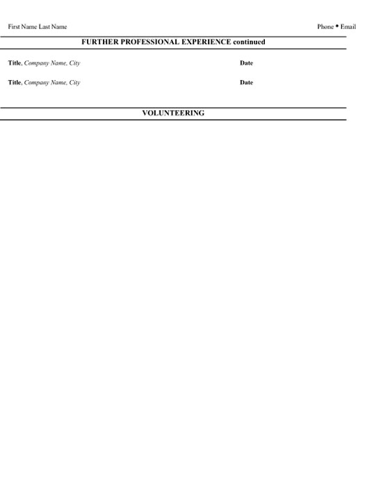 Administration Sales Resume Sample & Template Page 2