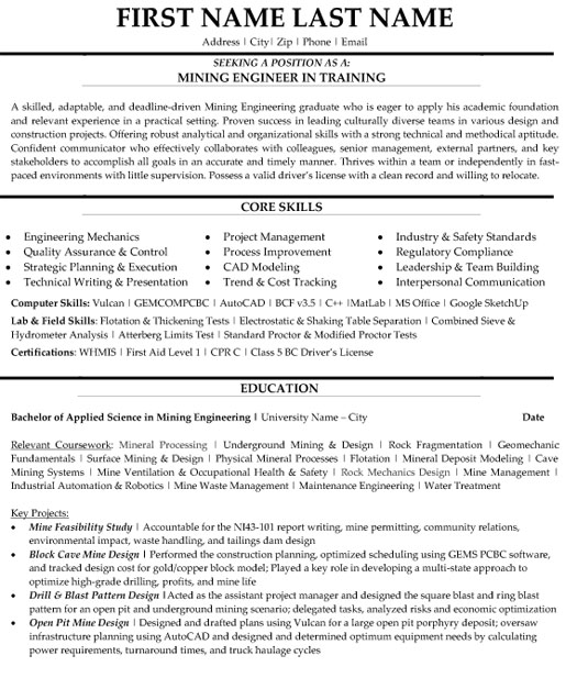 Modeling Resume Template from www.resumetarget.ca